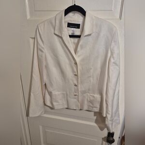 Jones New York silk blend cropped Elegant blazer inSize 12